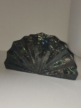 Cult Gaia Esme Shell Mother-of-Pearl Clutch Bag